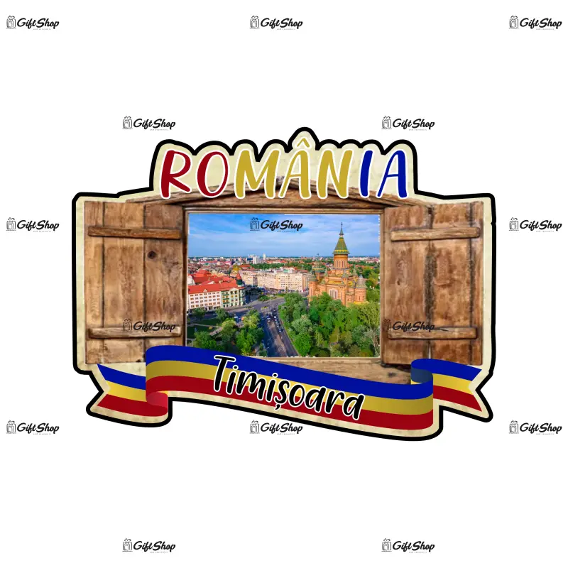 Timisoara romania, magnet frigider mgs149